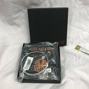 Alex and Ani Path of Life Bangle Charm Bracelet NEW NIB